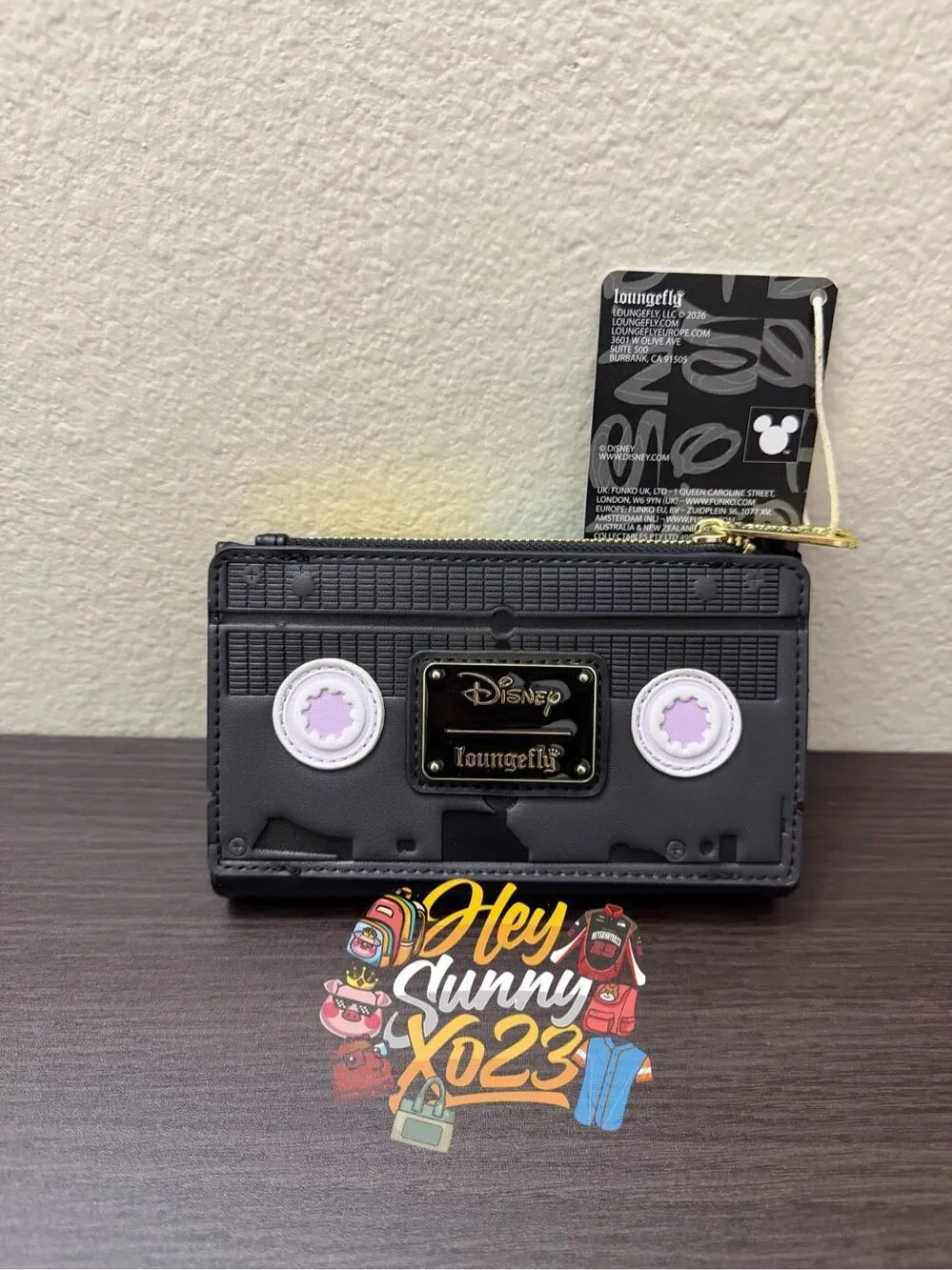 Loungefly Disney A Goofy Movie VHS Tape Figural Wallet
